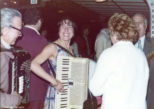 Accordion player on Ditmas Ave Station