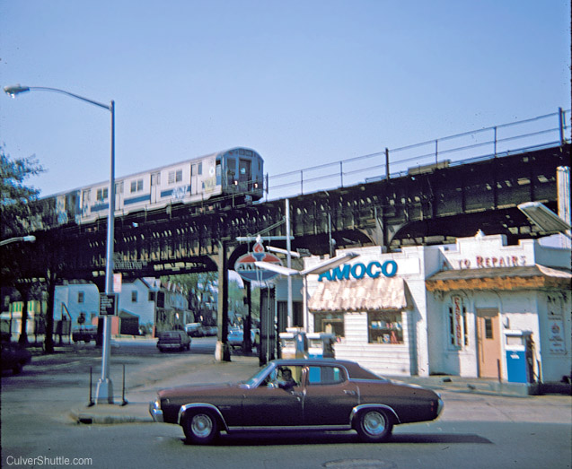 Culver Shuttle near Cortelyou Rd