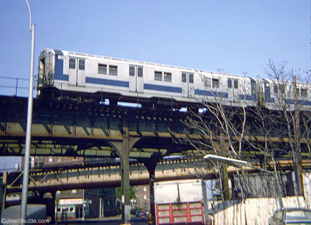 Culver Shuttle near Ditmas