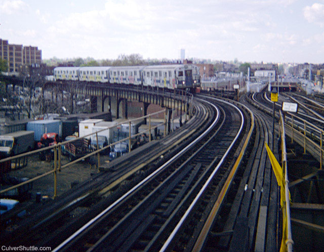 Looking north from Ditmas Ave