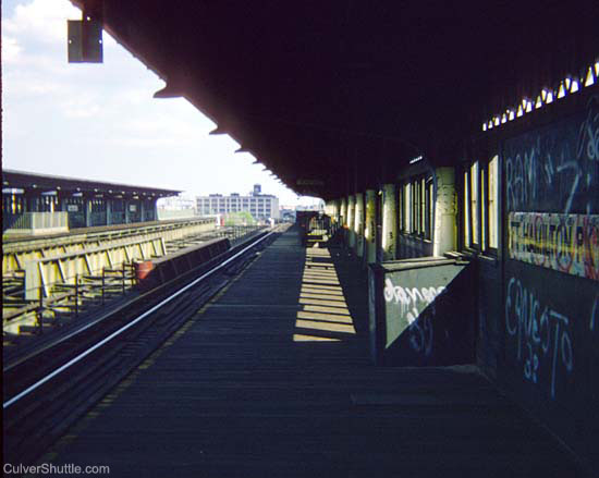 Ft Hamilton Parkway station platform