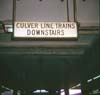 CULVER LINE TRAINS DOWNSTAIRS